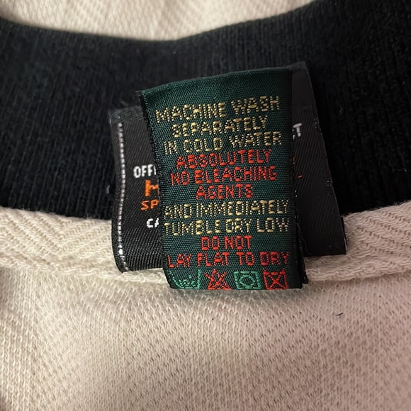 Harley Davidson mens cream and blue short sleeve polo. Size xxl. 100 % cotton - Picture 10 of 10